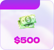 $500